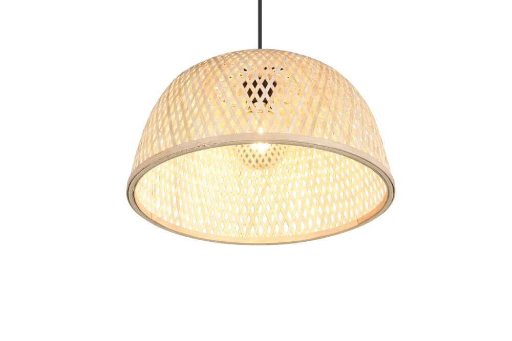 Cremefarbene Pendelleuchte Laurent Ø 40cm Trio 4017807637601