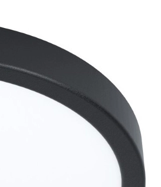 Schwarze Deckenleuchte Fueva 5 Eglo 9002759992644