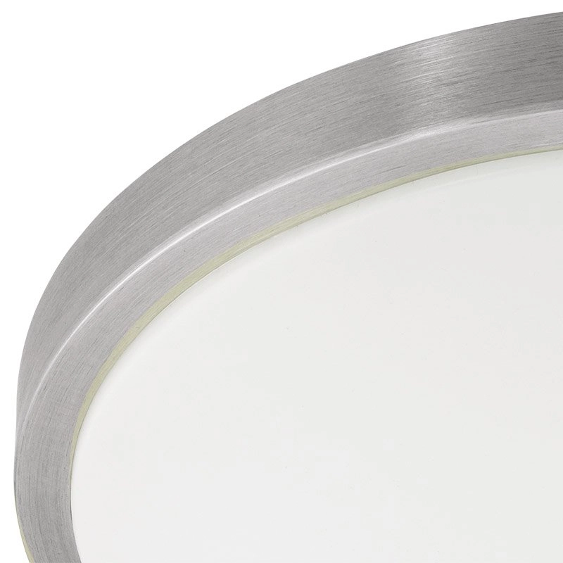 LED-Deckenlampe Competa 1 Round 24W - 3000k - 43 cm Metallgrau Eglo 9002759960346