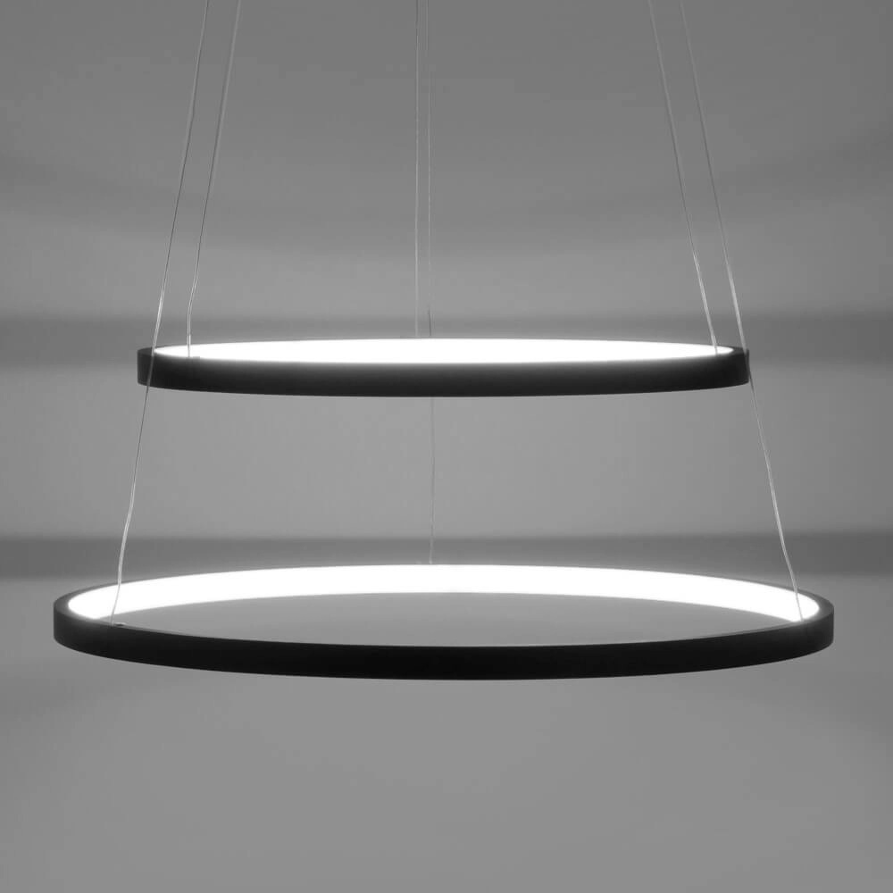 Runde Hängelampe Circle Anthrazit Just Light 4043689960353