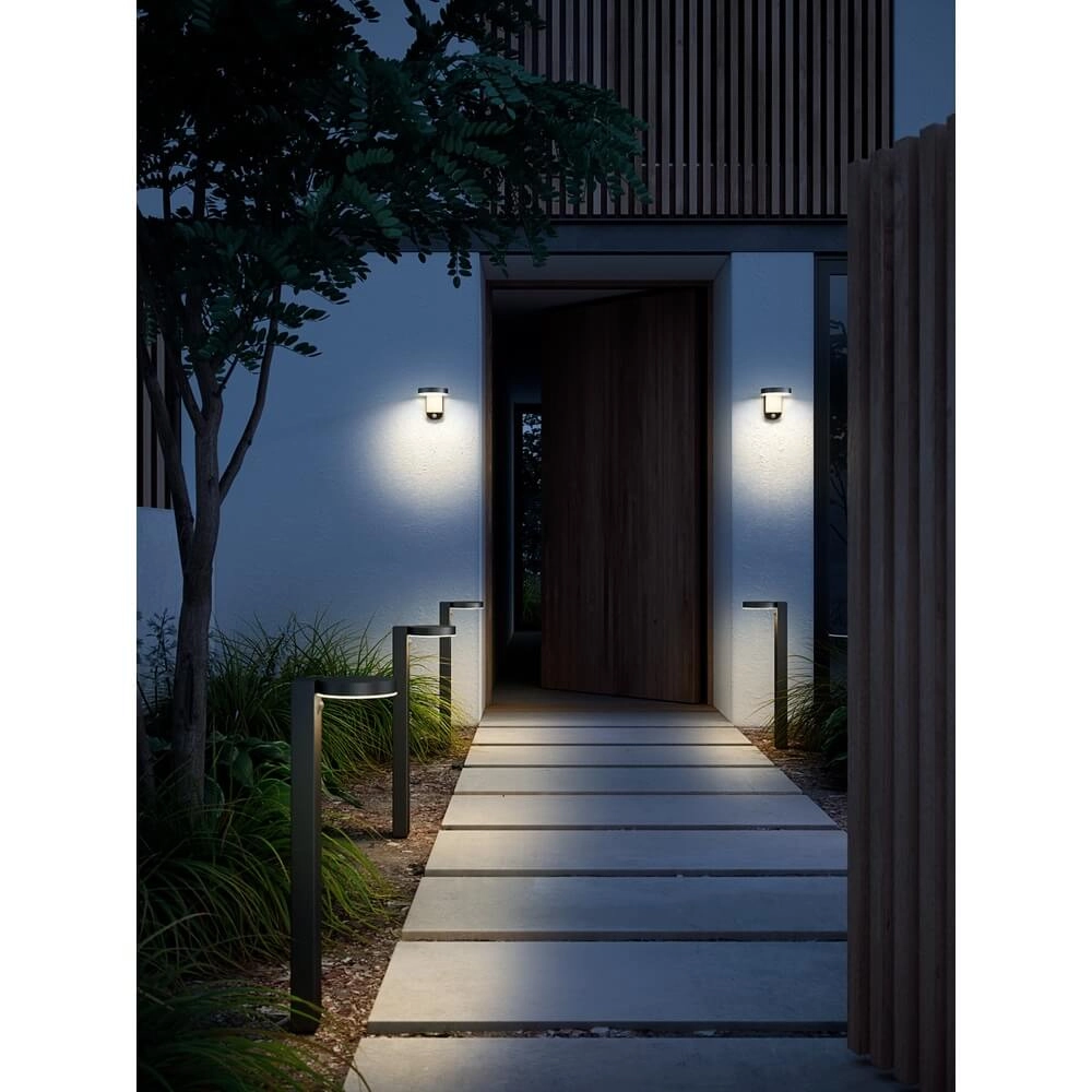 Solar-Wandleuchte Rica schwarz Nordlux 5704924004773