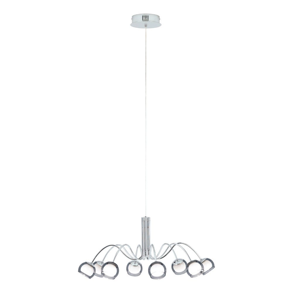Hängelampe mit 8 Leuchten Malagon Chrom Stars of Light 9002759391492