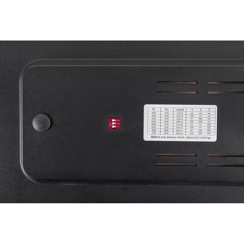 Halterung für Schienen Sight Panel 3-phasig schwarz 3000K SLV 4024163305310