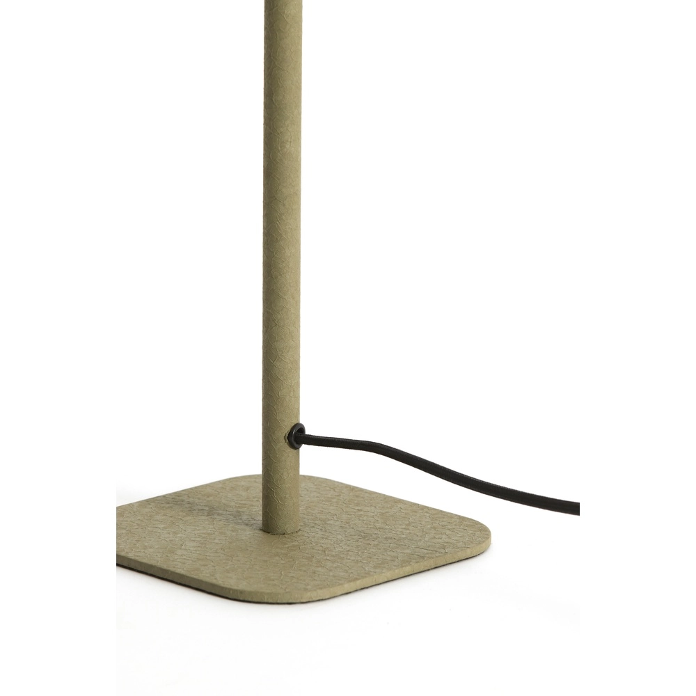 Nachttischlampe Elenie 15x15 cm – mattes Olivgrün Light & Living 8717807818784