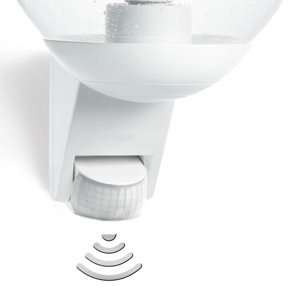 Außenlampe L585S Mit Bewegungsdetektor weiß Steinel 4007841005917