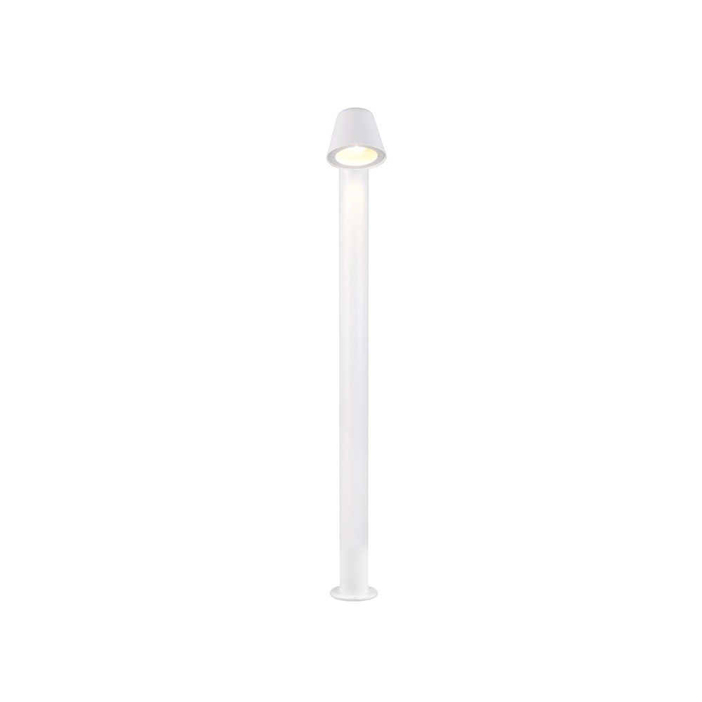 Gartenlampe 100 cm Beni Weiß Trio 4017807691634