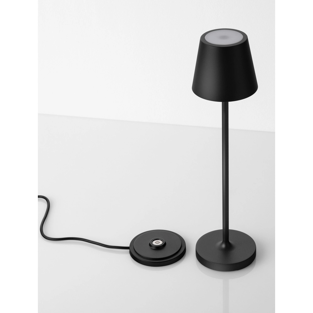Tischlampe Petit anthrazit wiederaufladbar Lyora 5212017450807