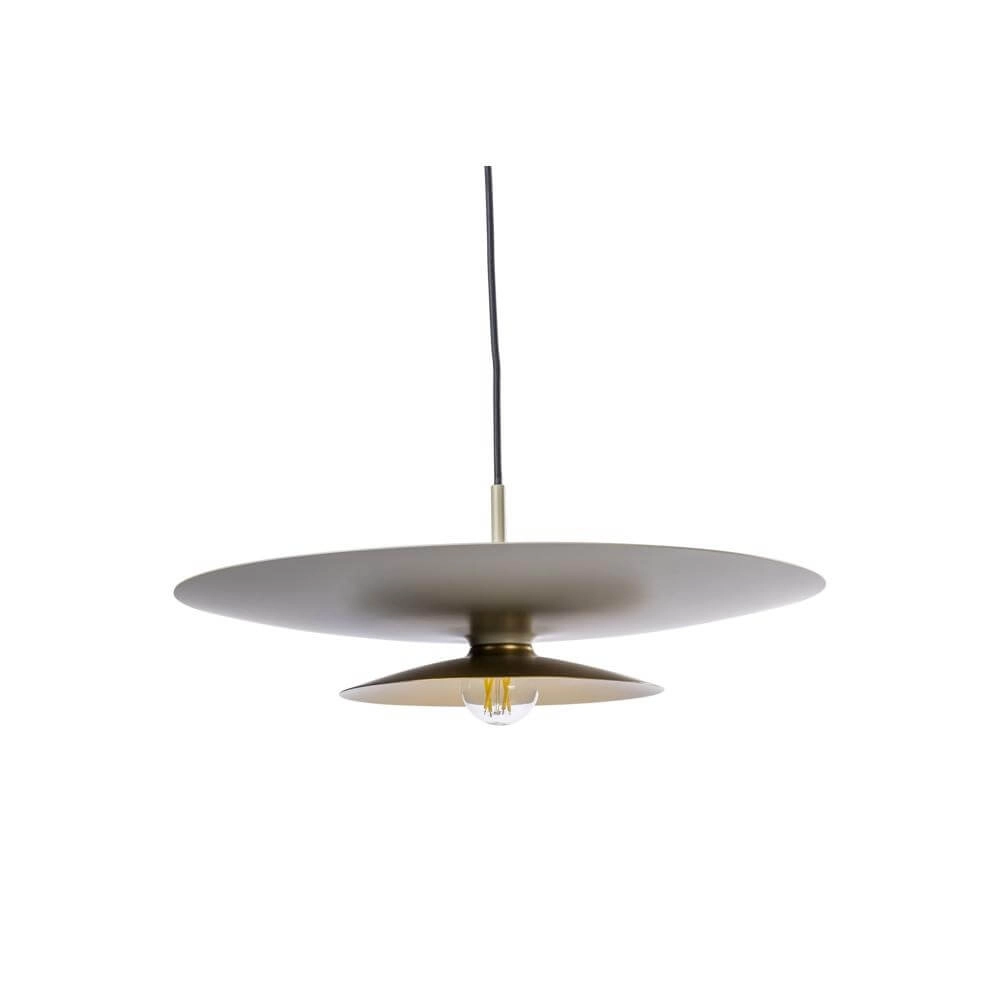Pendelleuchte Linares Regenschirm khaki Ø 50cm Artdelight 8720701101685