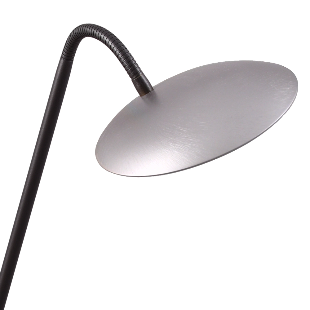 Flex-Tischlampe Scala Schwarz mit Nickel Masterlight 8718121334431