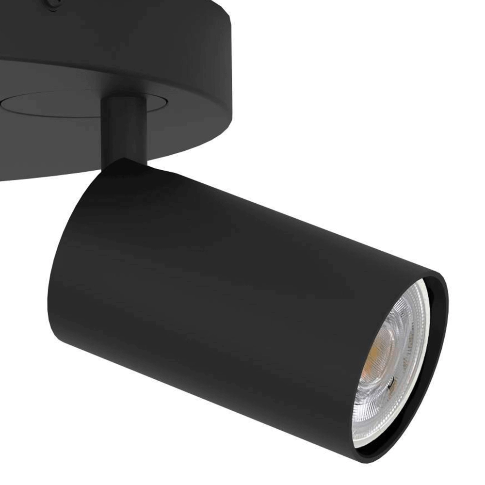 Deckenleuchte Zigbee Telimbela-Z Ø 25cm schwarz Eglo 9008606239948