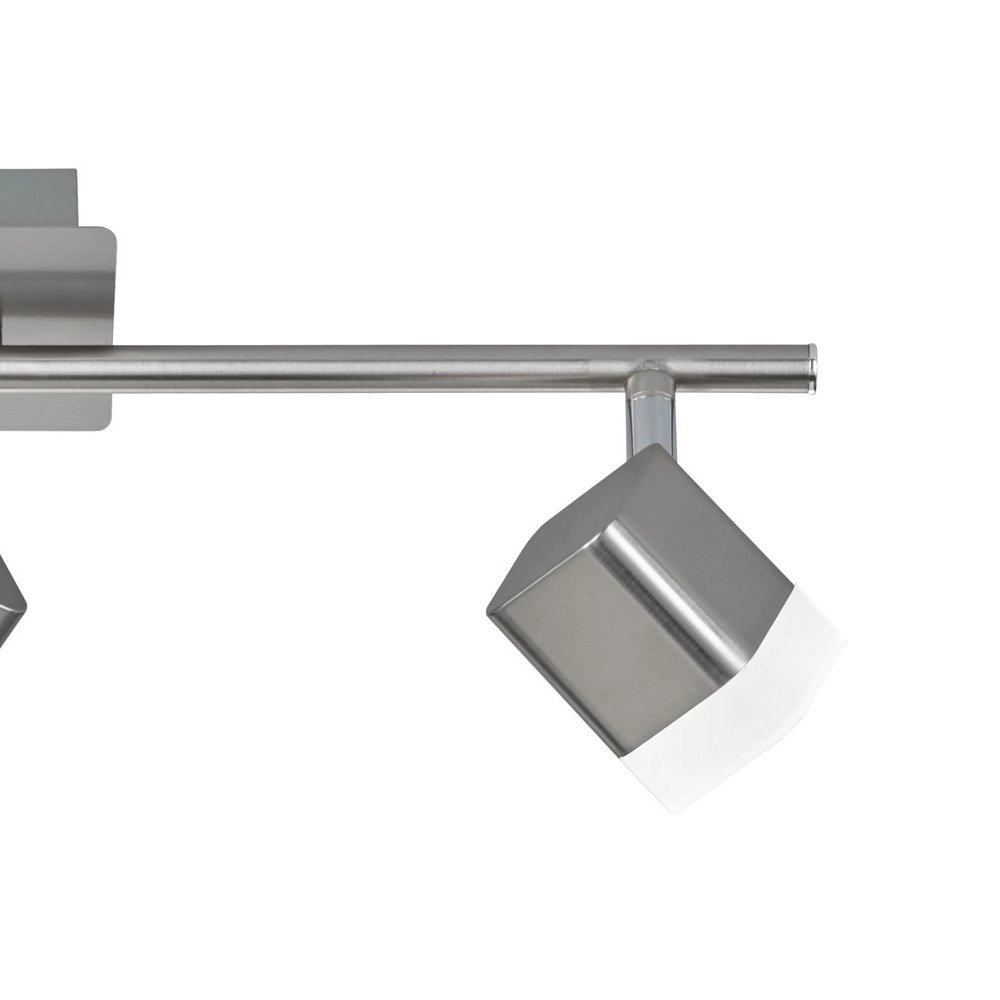 LED-Deckenstrahler Roubaix 3-Licht-Metallgrau Trio 4017807391442