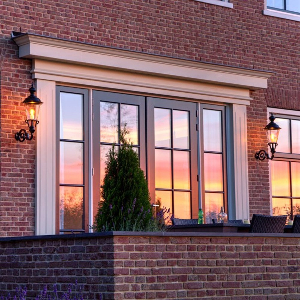 Nostalgische Wandleuchte Amstel M schwarz KS 8714732129145