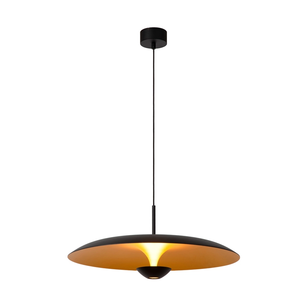Design-Pendellampe Kenneth schwarz Ø 60cm Premium by Lucide 5411212410443