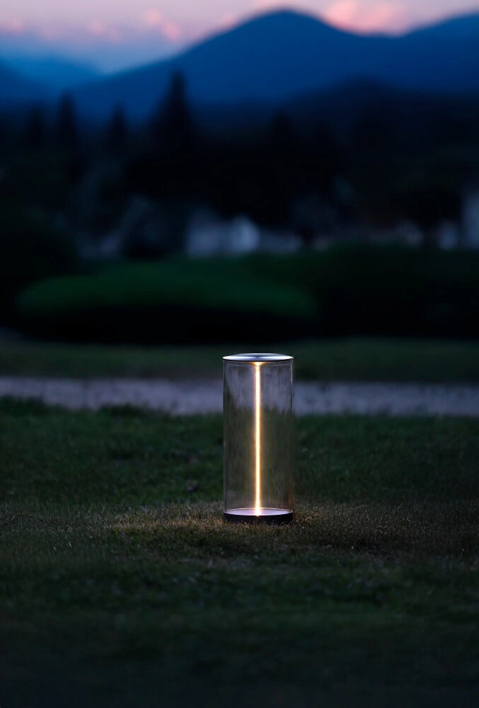 Wiederaufladbare Lampe Edison L anthrazit KonstSmide 7318307847376