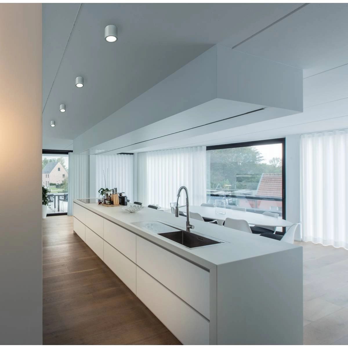 LED Deckenspot Oculus 10,5 cm weiß SLV 4024163248174