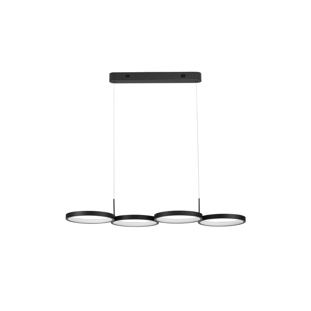 Moderne Pendelleuchte Magnus schwarz 84cm Lyora 5212017433183