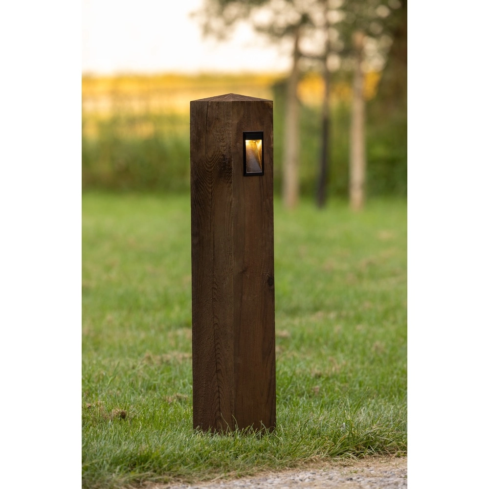 Holzpolsterlampe Torre 100 Eiche – 10x10x90cm – 2700K