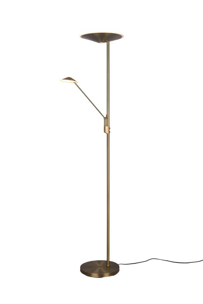 Kupferne LED-Leselampe Brantford