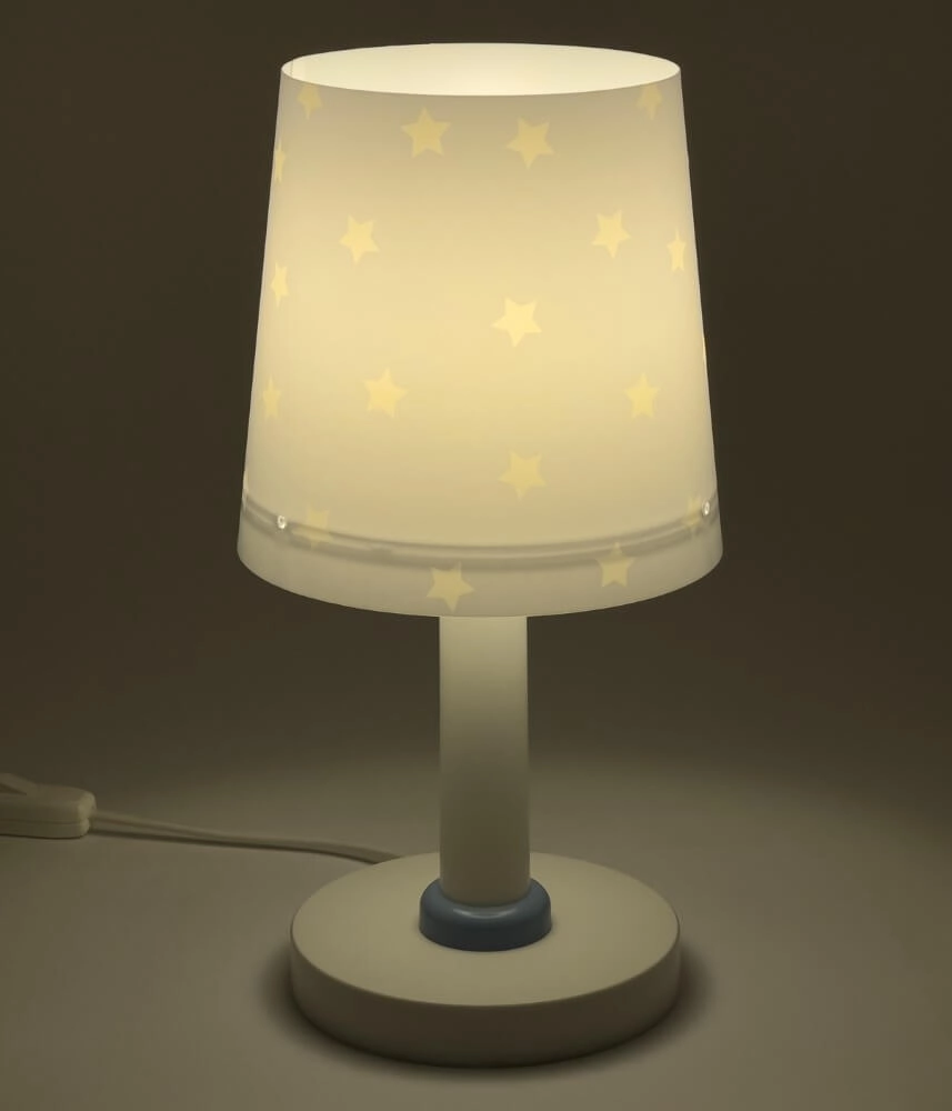 Kinderzimmer-Tischlampe Star Light sanftes Blau Dalber 8420406001302