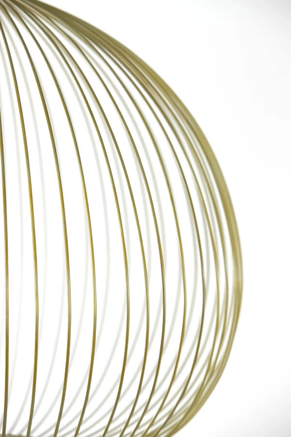Goldene Pendelleuchte Rilana Ø 45cm Light & Living 8717807649777