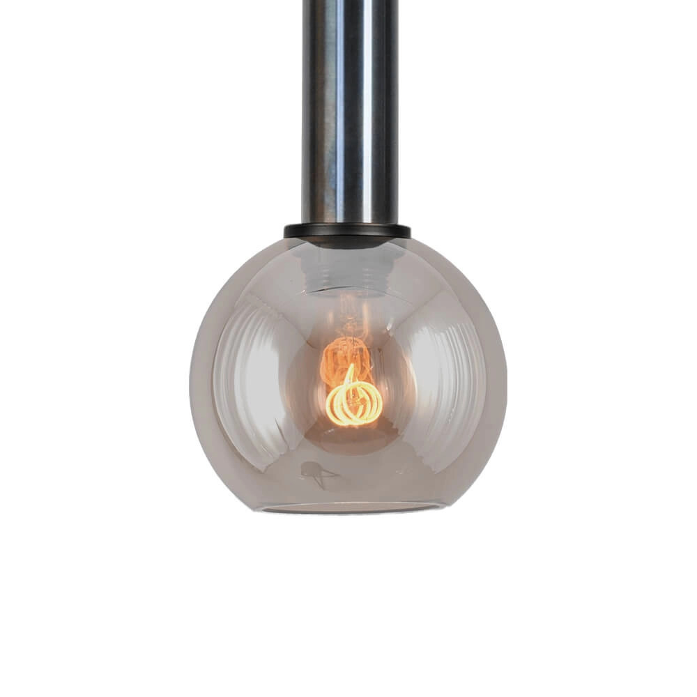 Hängelampe Ø 15cm Bella 2 Gesprenkeltes Öl mit Goldglas Masterlight 8718121334158