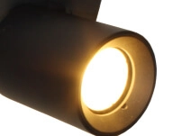 Schwarzer Spot Megano 2-Licht Artdelight 8719831735594
