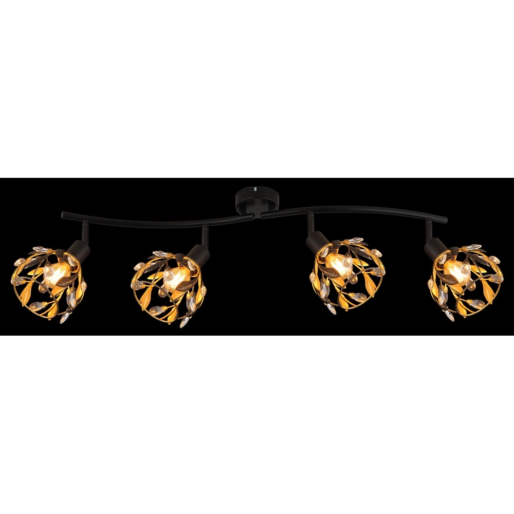 Landdeckenlampe Mika Schwarz Globo 9007371528295