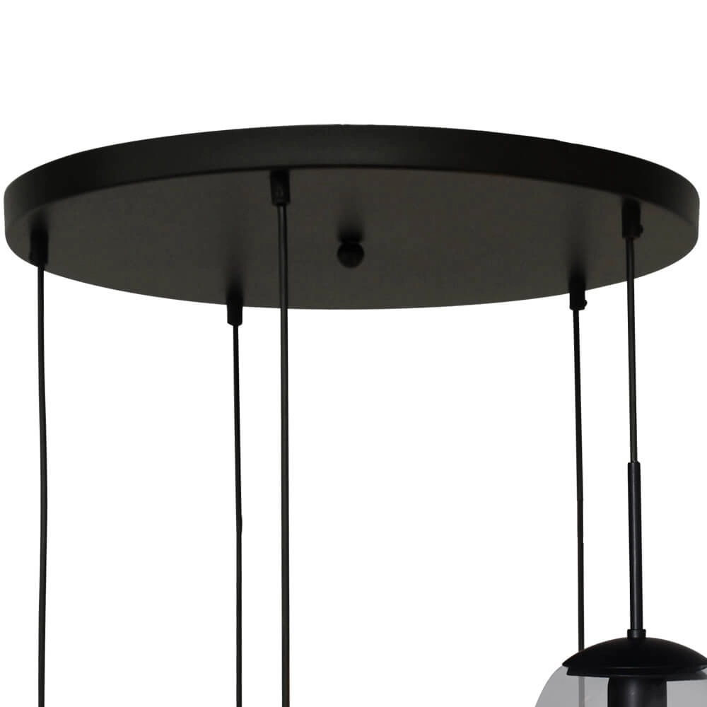 Vide-Hängelampe Lava 5x Klarglas Masterlight 8718121286525