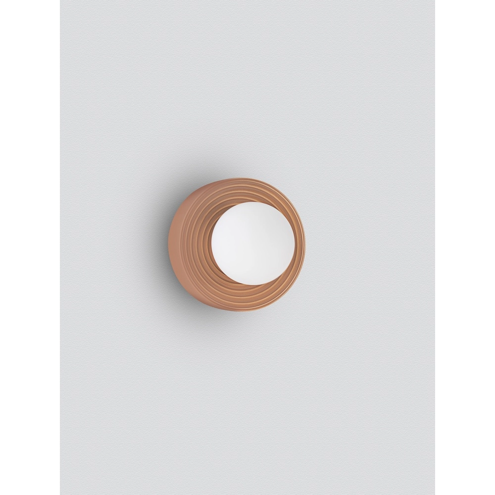 Wandleuchte Orbique Karamell Ø 16cm Lyora 5212017483935