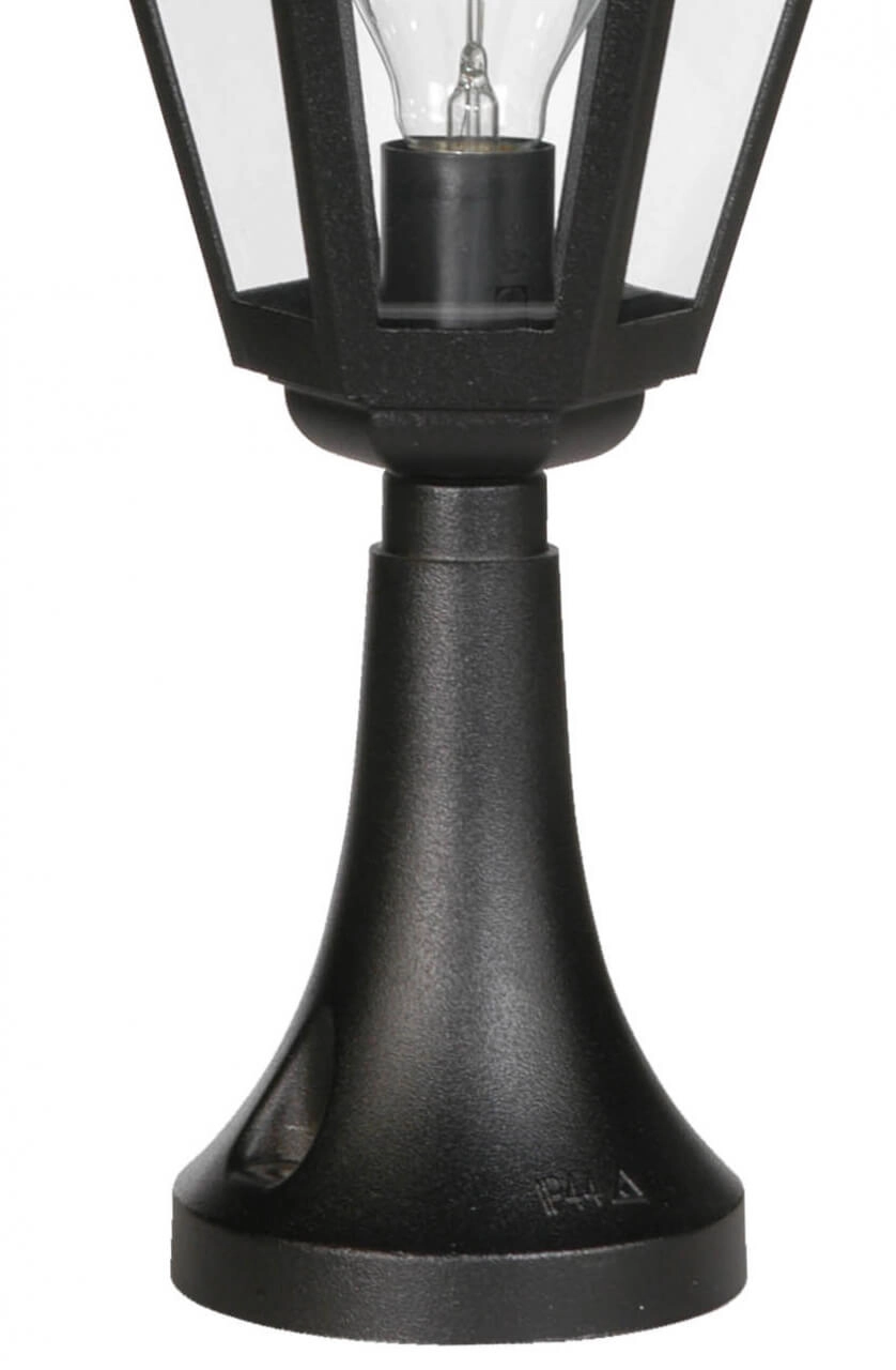 Klassische Terrassenlampe Teccia Schwarz Franssen 8019093023041
