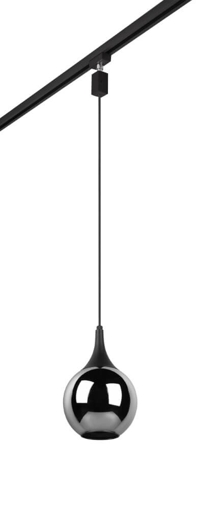 Pendelleuchte Duoline Lumina mit Rauchglas rund für Schiene Trio 4017807577501