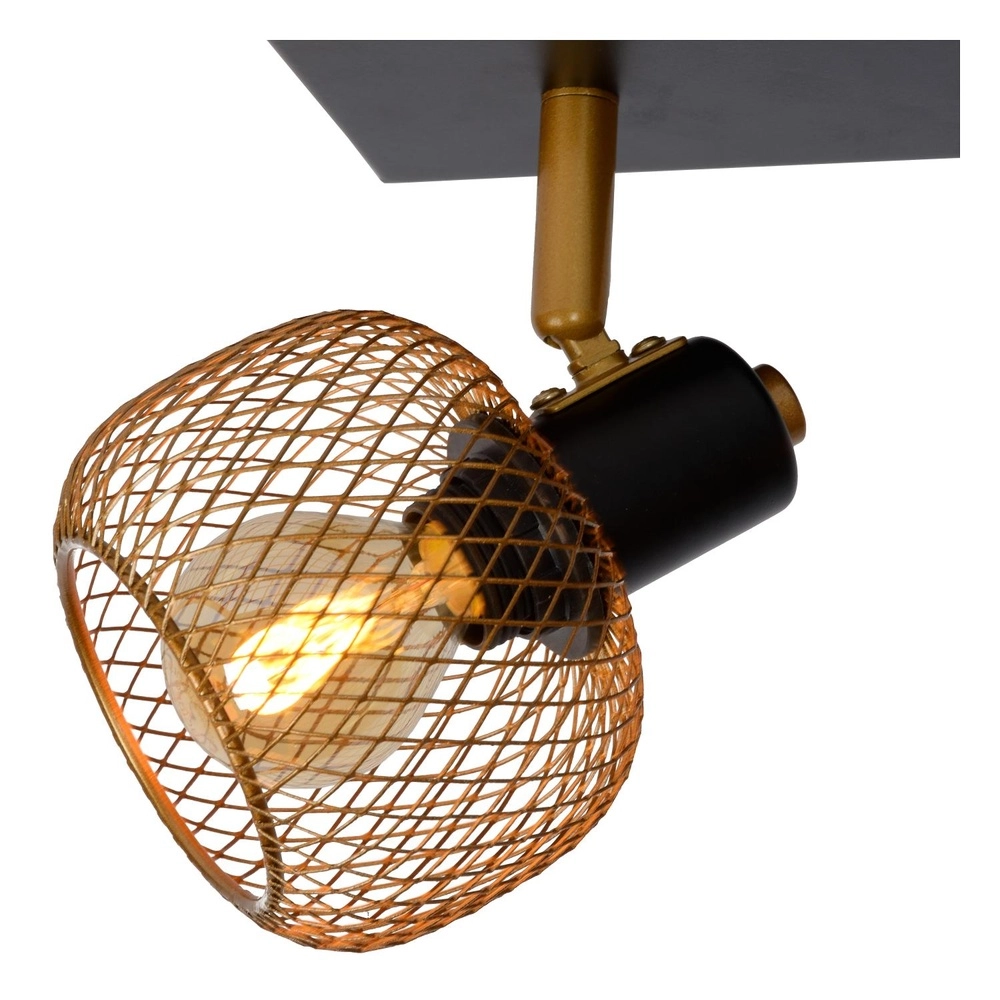 Deckenlicht Maren 2-Licht Gold Lucide 5411212771087