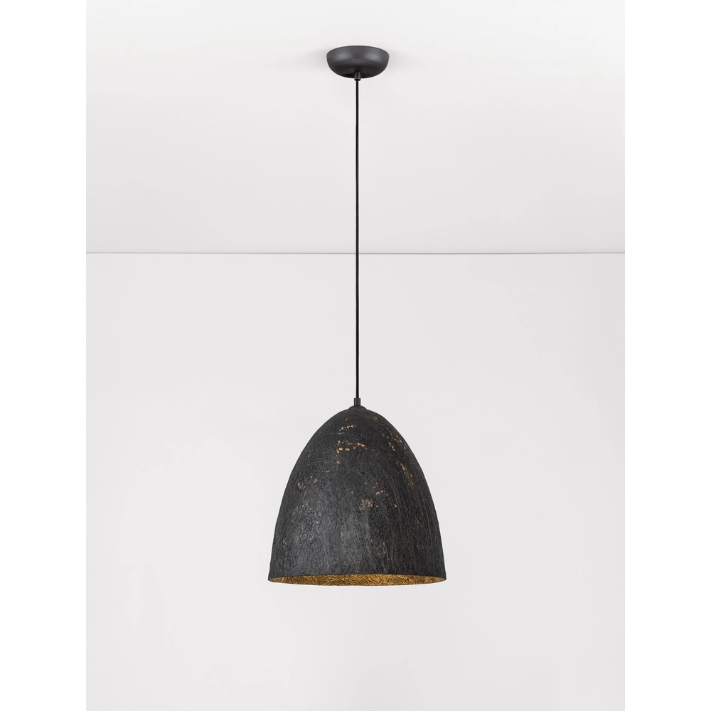Pendelleuchte Solis schwarz Ø 36cm Lyora 5212017477828