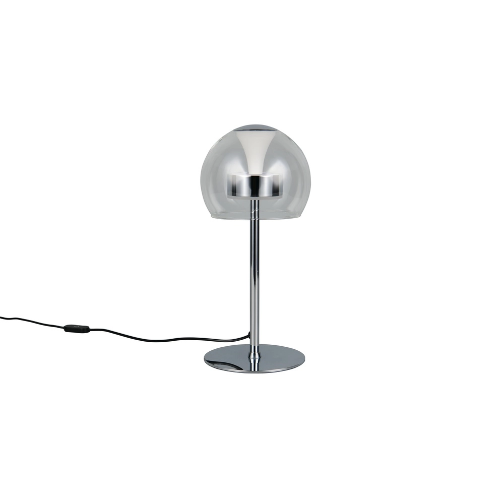 Tischlampe Flynt Chrom Trio 4017807671032