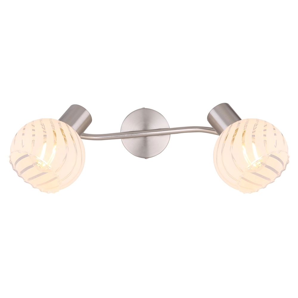 Deckenlampe Willy Nickel 2-Light Globo 9007371406104