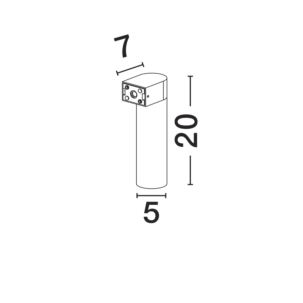 Wandstrahler Lusy Rostbraun Lyora 5212017476487