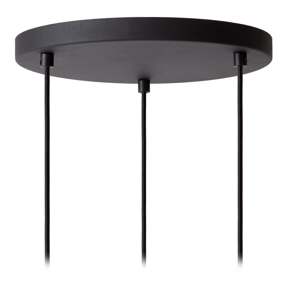 3-Licht Pendellampe Lambres Schwarz Lucide 5411212452900