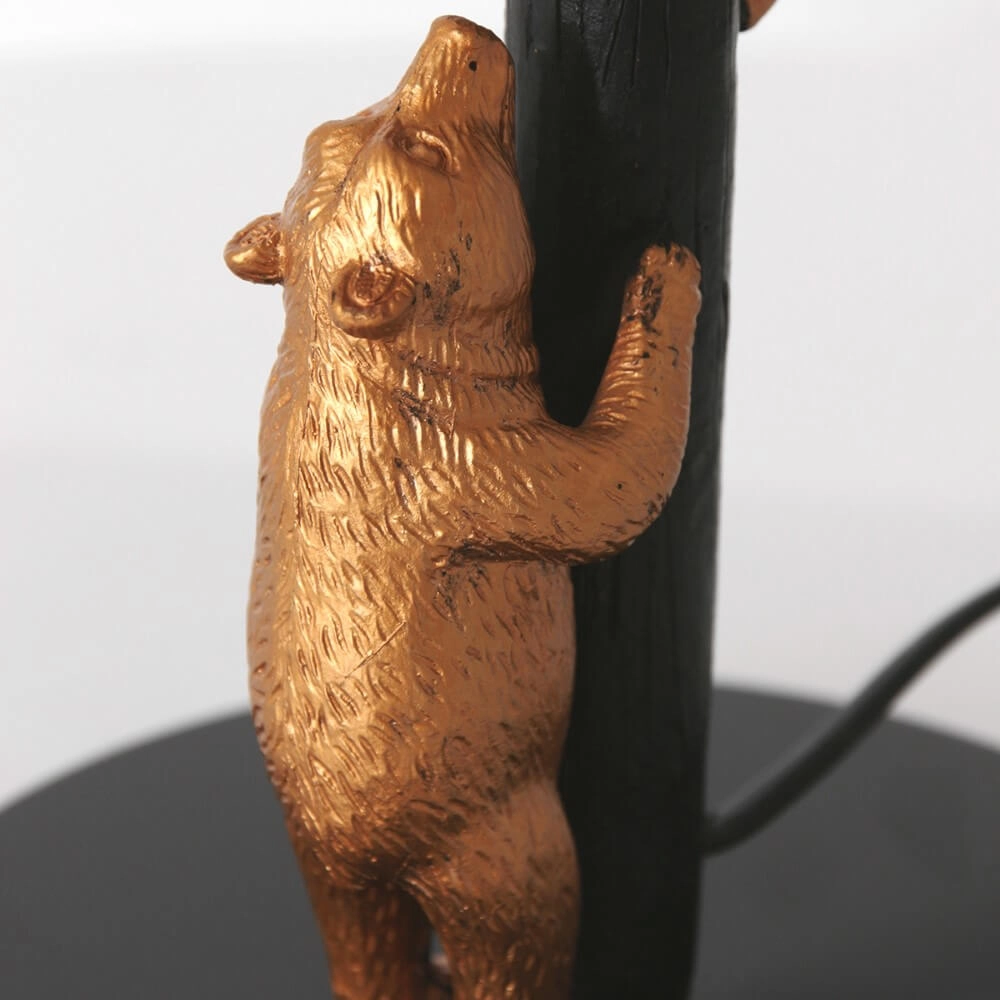 Designer-Tischlampe Animaux mit blauem Samt Steinhauer 8712746151923