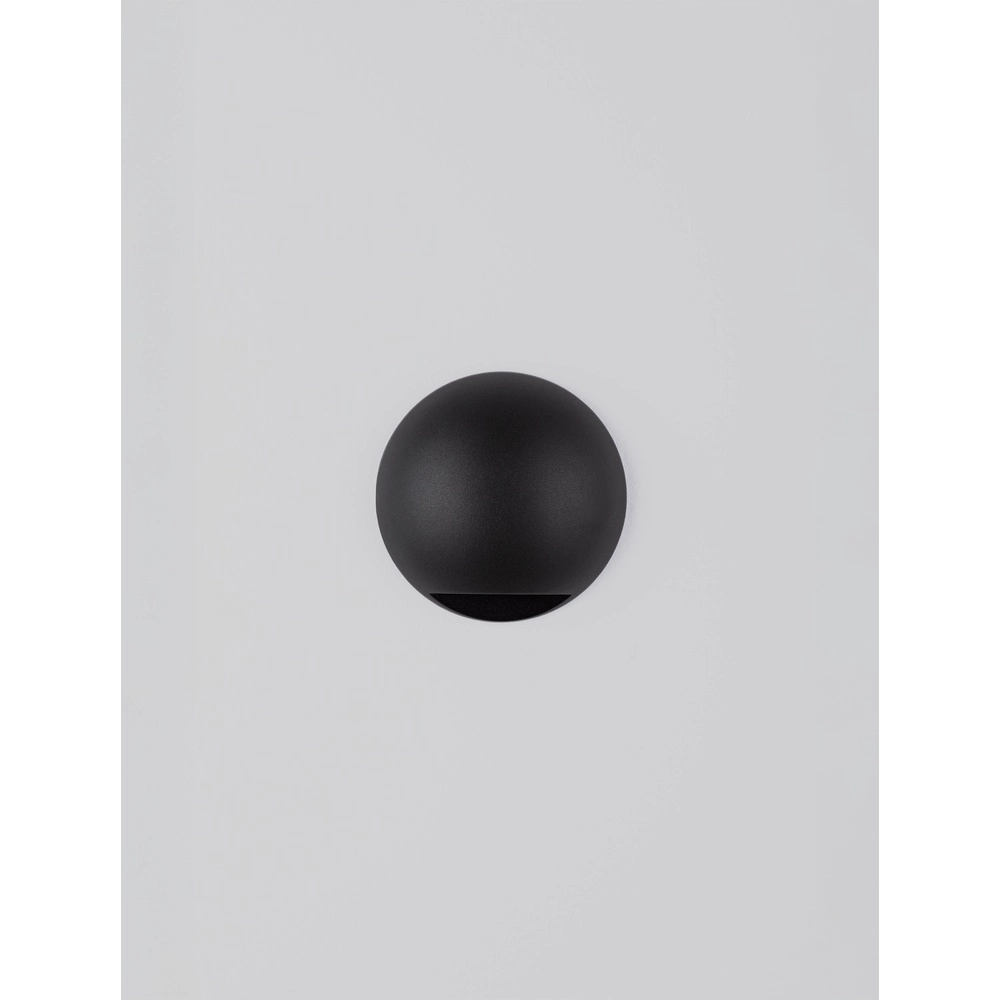 Wandleuchte Passo Single Schwarz Lyora 5212017478627