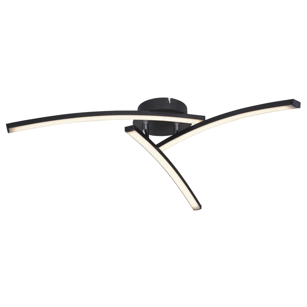 Design-Deckenlampe Tansy I Schwarz