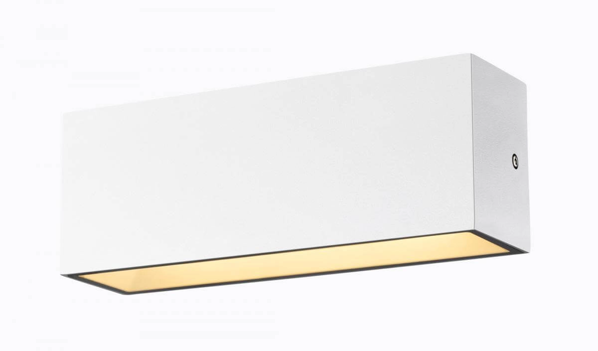 Große LED-Wandleuchte Sitra L Weiß SLV 4024163252522