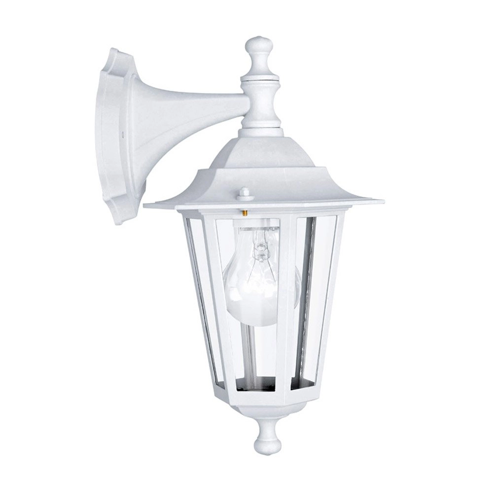 Außenlampe Laterna 5 weiß hängen