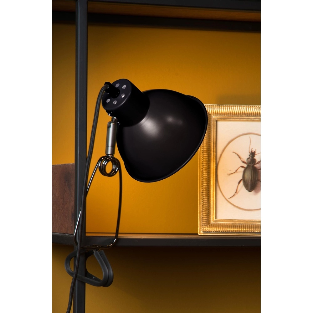Klemmlicht Moys Schwarz Lucide 5411212451309