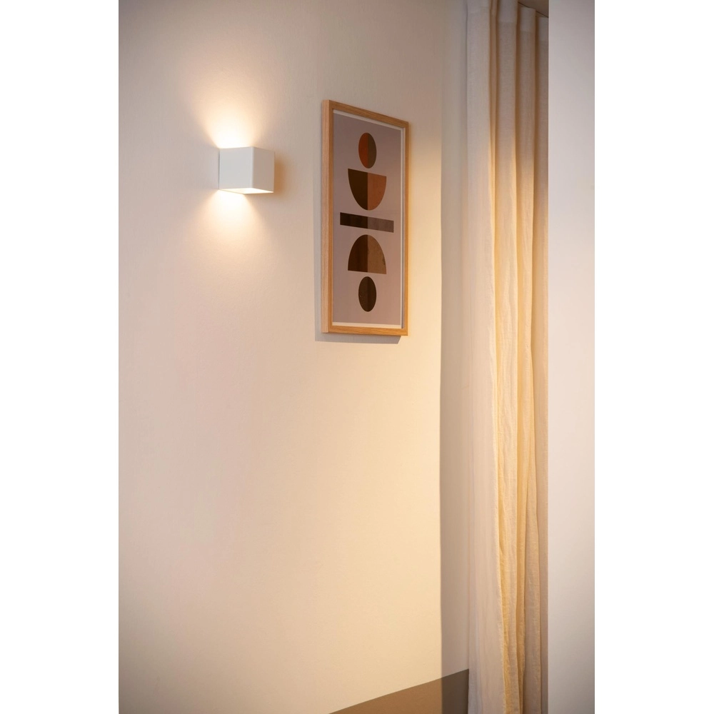 Wiederaufladbare Wandlampe Vertigo Magnetisches Weiß Lucide 5411212272393