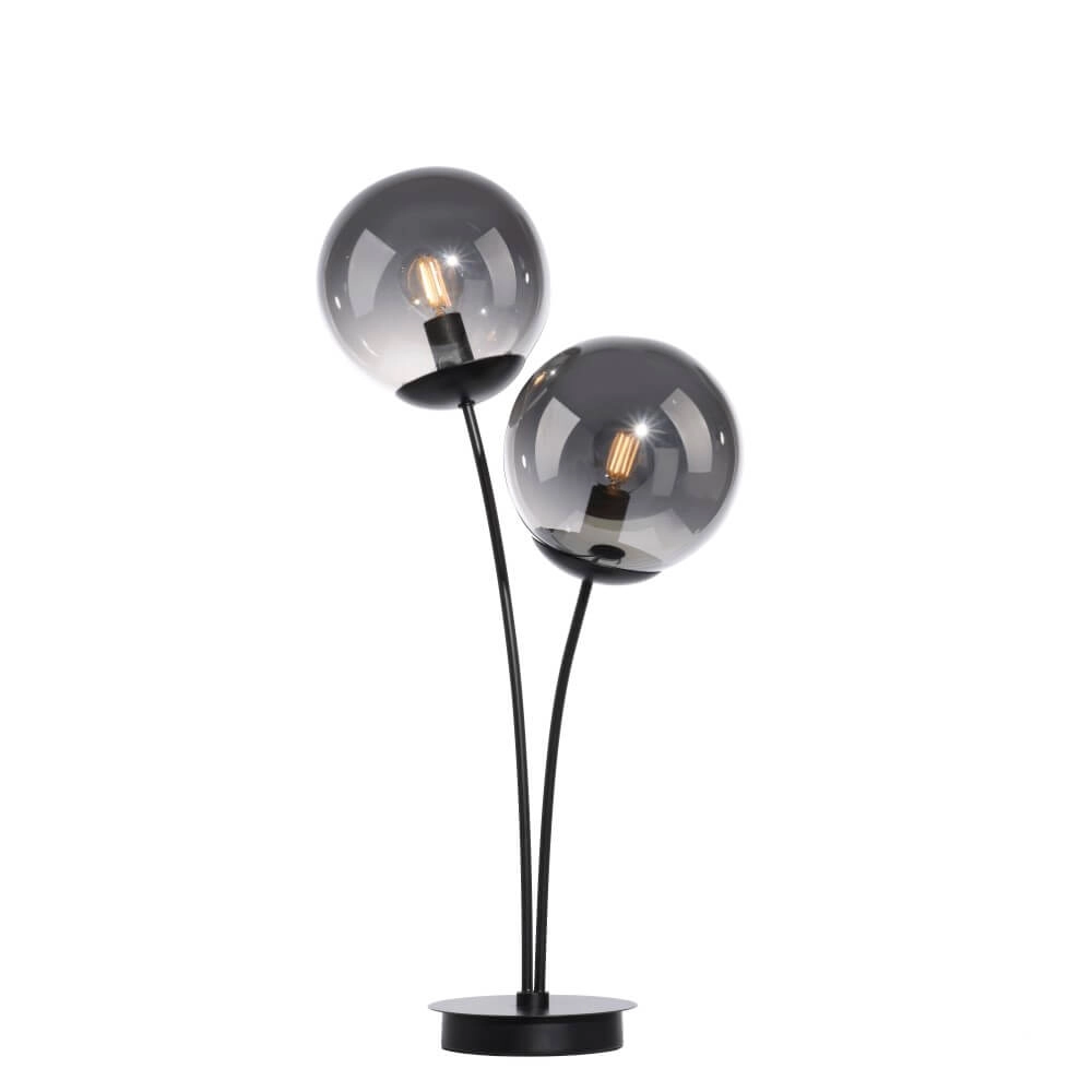 Tischlampe Big Widow Schwarz Just Light 4043689988401