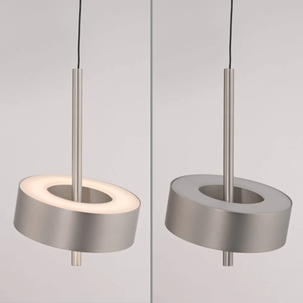 Hängelampe Q-Rotate Aluminium modern Paul Neuhaus 4012248383148