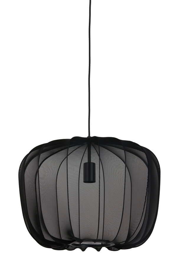 Böhmische Pendelleuchte Plumeria schwarz Ø 50cm Light & Living 8717807651404