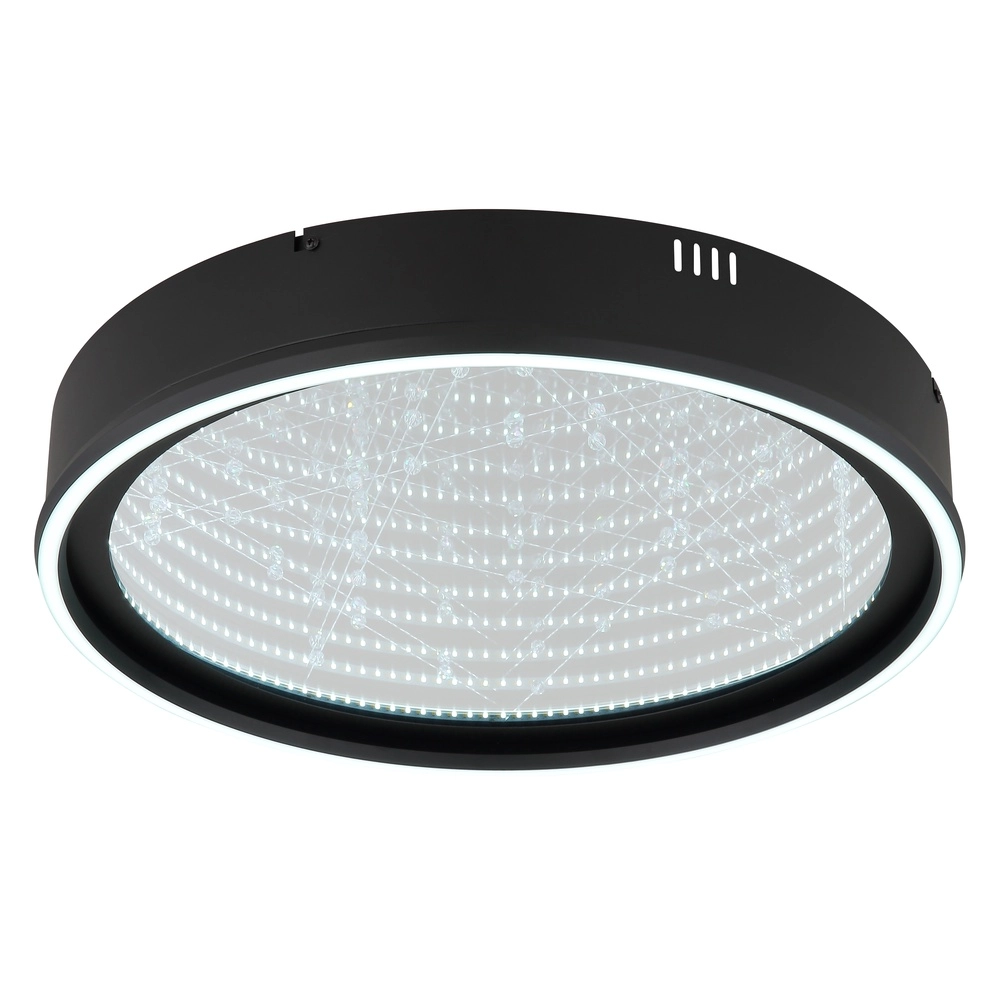Schwarze Deckenlampe Mirrora Ø 51,5 cm Globo 9007371575848