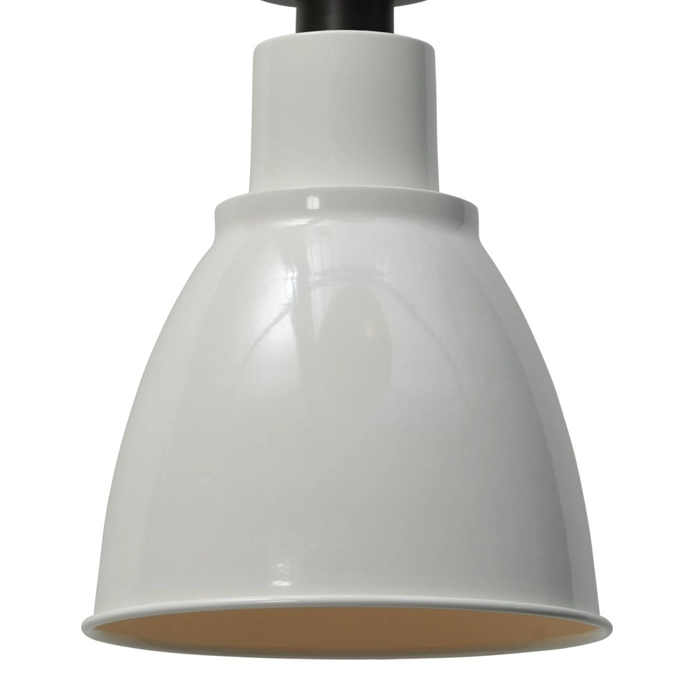 Pendelleuchte Industria 27 Bud weiß mit schwarz Masterlight 8718121232447