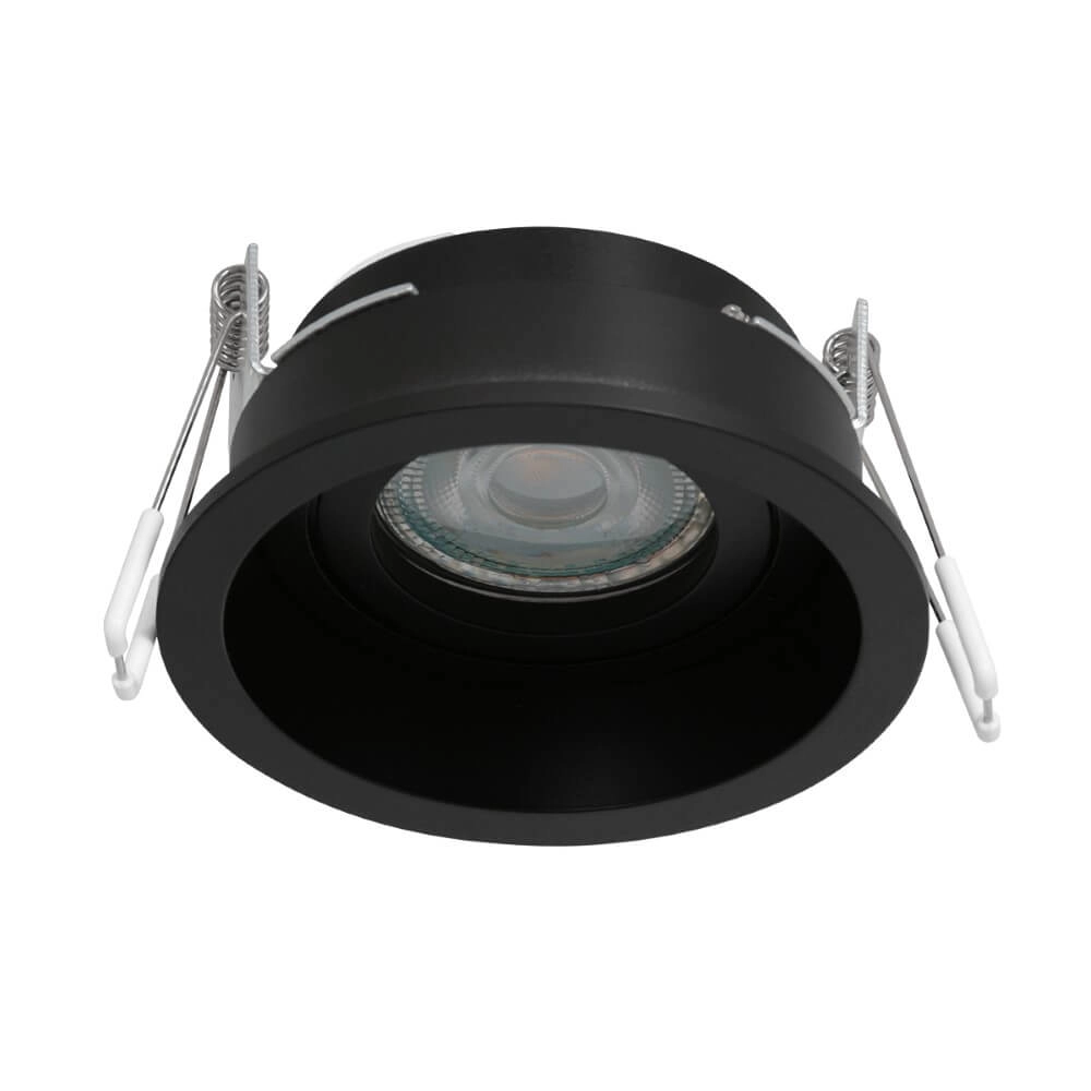 Schwarzer Einbaustrahler Pelite spot Ø 10cm Steinhauer 8712746152685